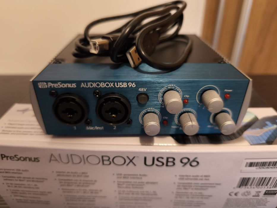 PreSonus audiobox USB 96/karta dźwiękowa/