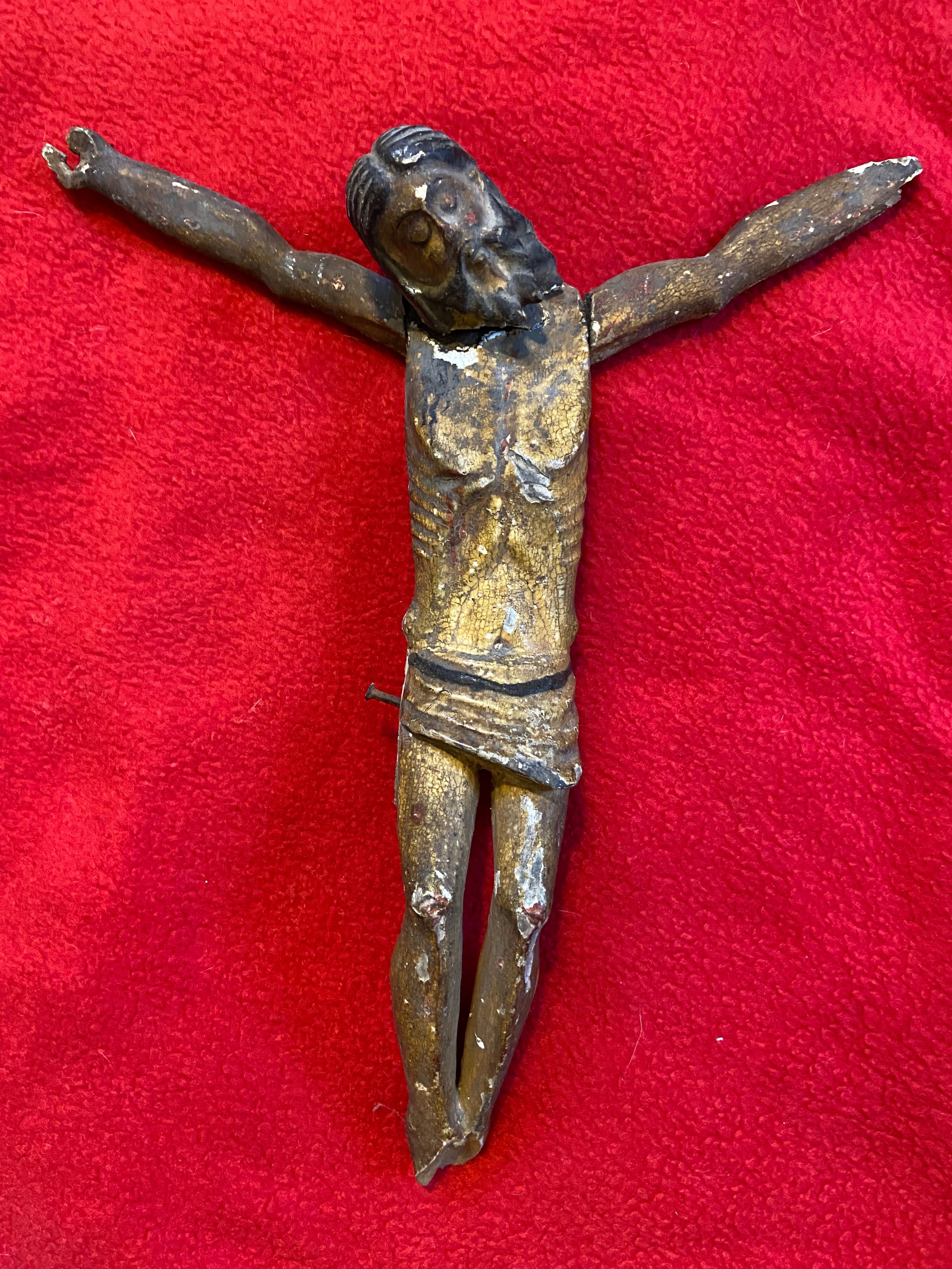 Antiga Arte Sacra Cristo Crucifixo