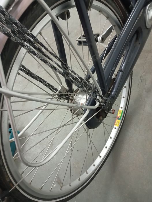 Dwa rowery miejskie Gazelle Aluminium