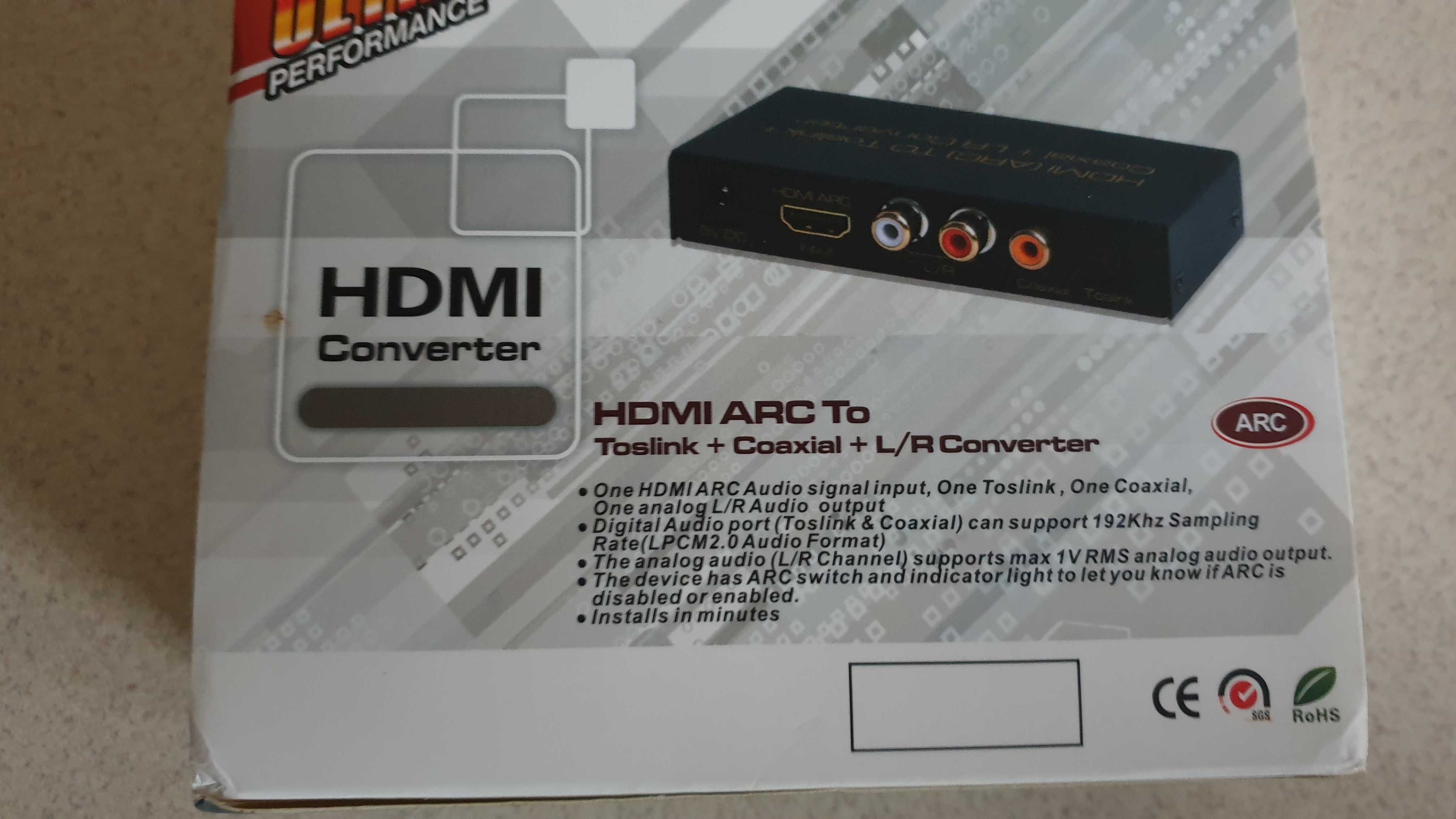 Аудио конвертер HDMI (ARC)