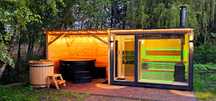 Domek na Mazurach +Sauna+ Jacuzzi+ Beczka