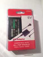 Carregador psp 1000/2000/3000 novos e selados