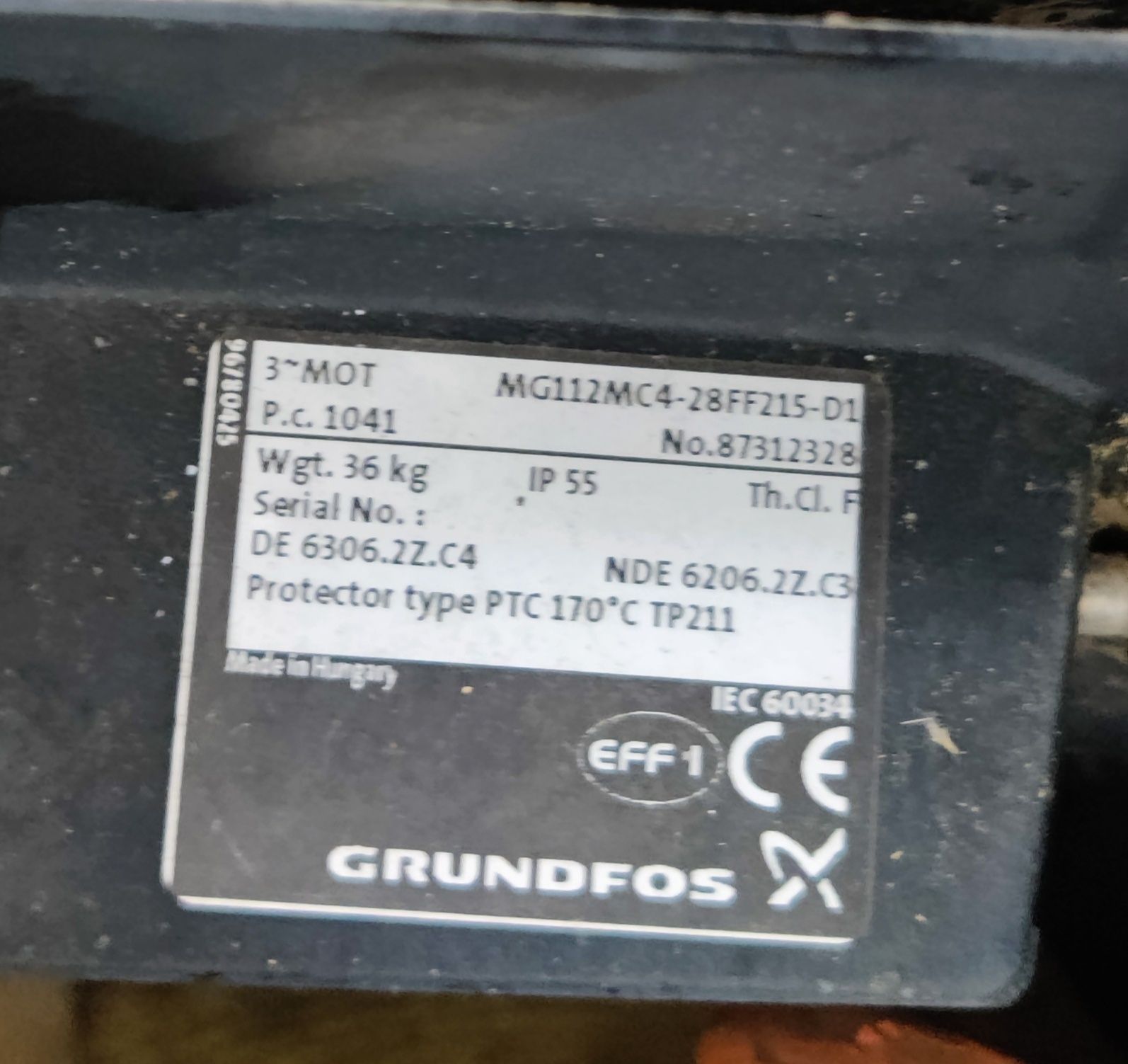 Pompa Grundfos MG112MC4