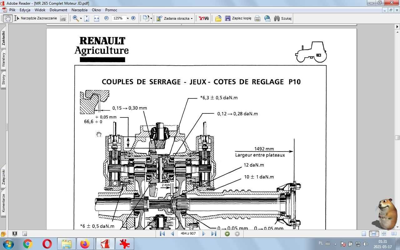 Instrukcja napraw Renault ceres 65, 70,75, 85, 95