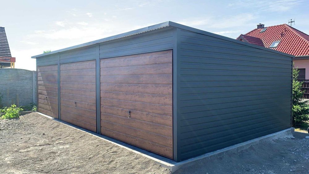 Garaże blaszane, PREMIUM, producent, profil zamknięty