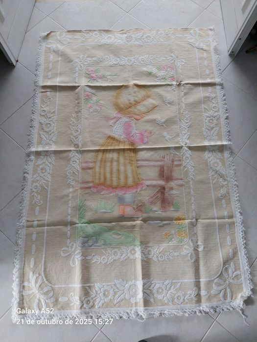 Colcha de algodão para cama bebé