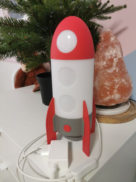 Lampka rakieta dużo kolorów Ikea