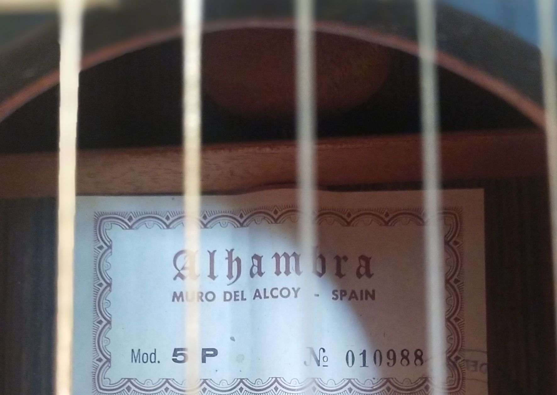 Gitara klasyczna Alhambra 5P