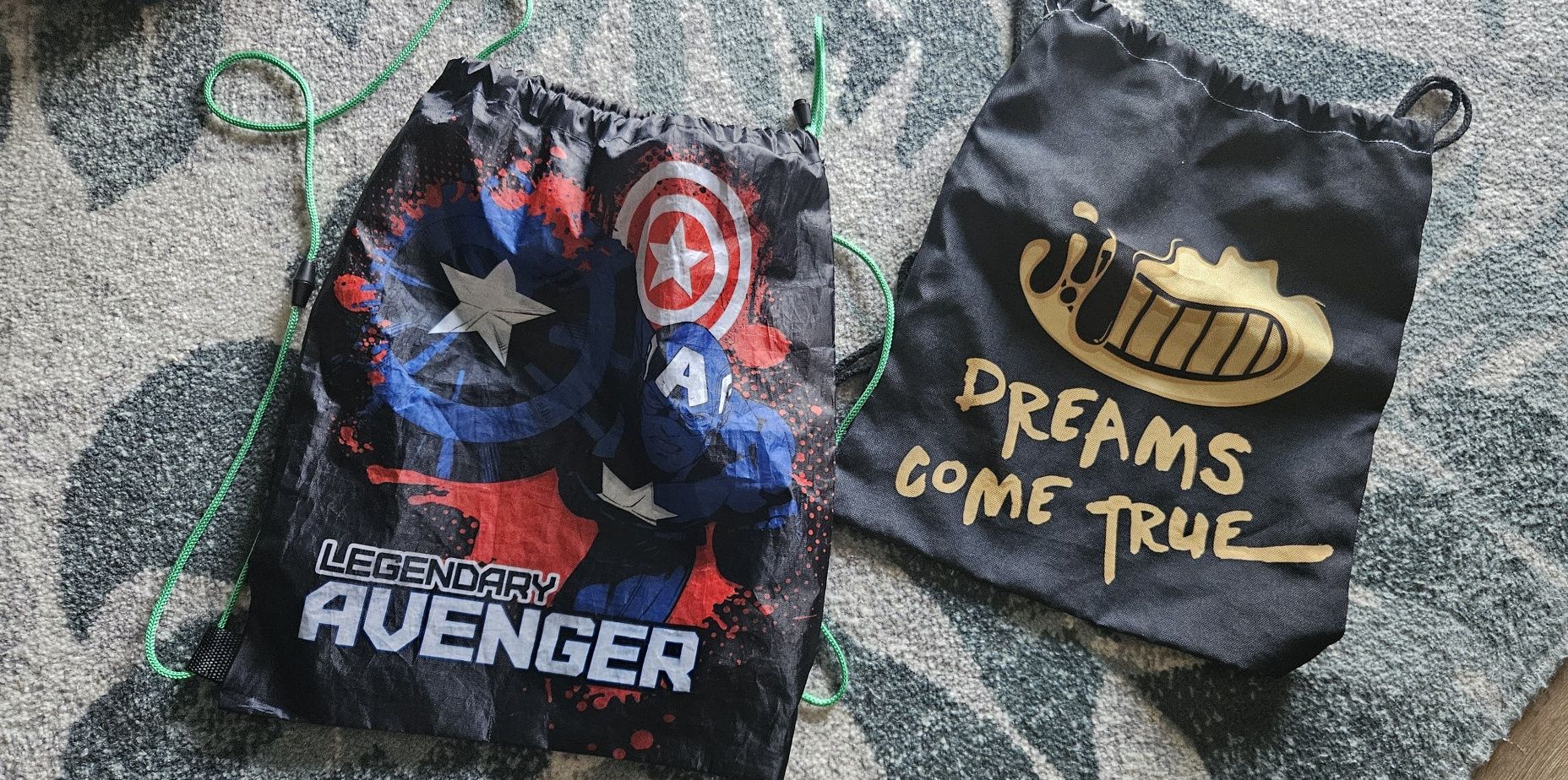 Worek na buty x2 avengers i bendy