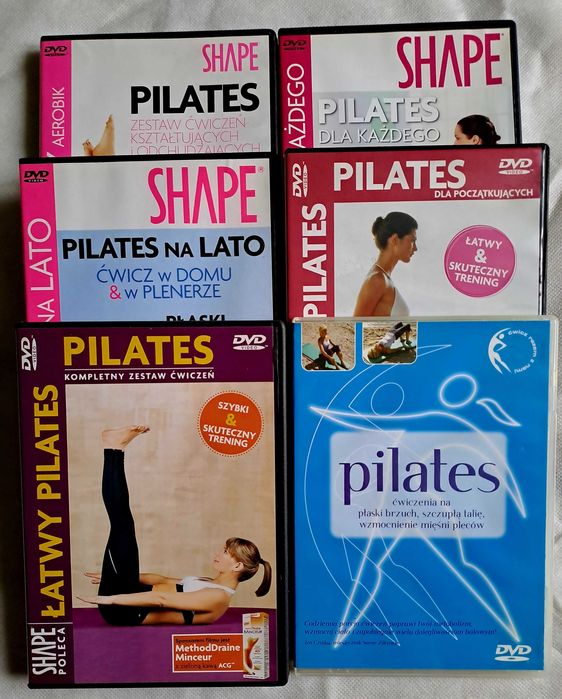 Pilates 6 płyt DVD