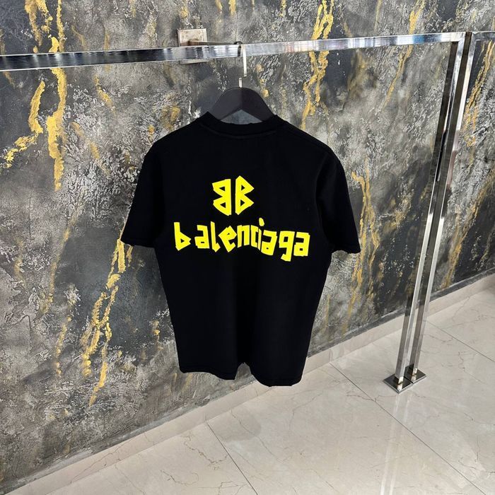 BALENCIAGA scotch tape type футболка мужская оверсайз унисекс