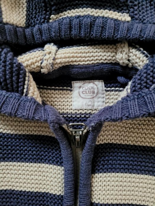 Sweter dziecięcy rozpinany 62 68