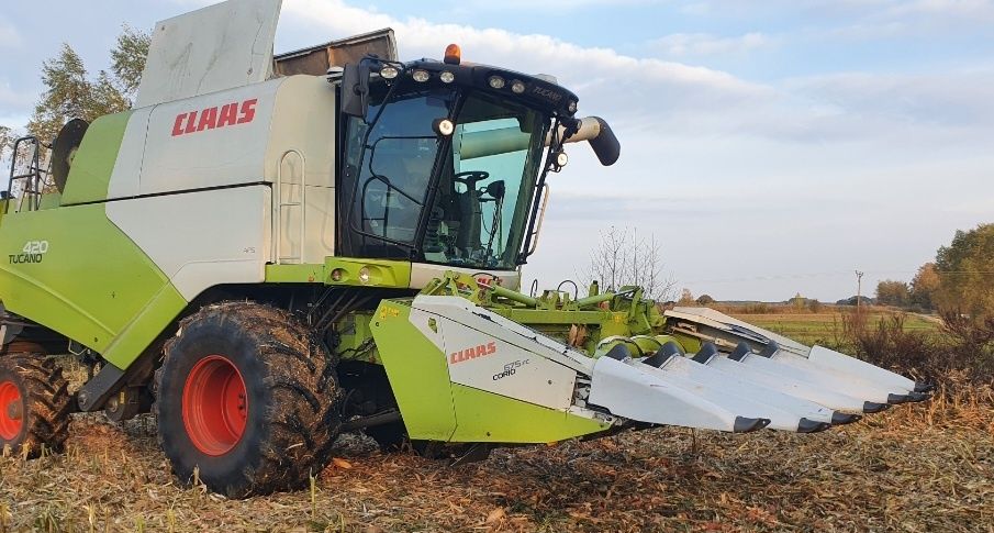 Claas Corio 675 FC 2018 przystawka do kukurydzy Umowa Geringhoff