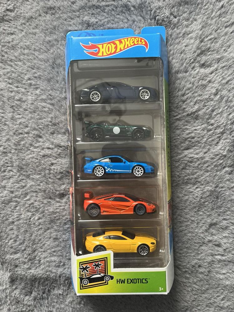 Hot wheels exotic 5pak