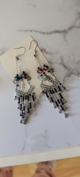 2 pares de brincos usados