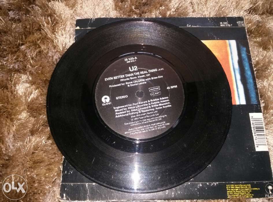 U2 - even better than the real thing (vinil) + oferta