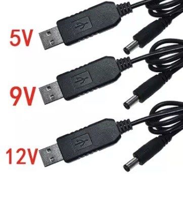 Кабель для роутера повышающий usb dc 12v 9v, интернет без света
