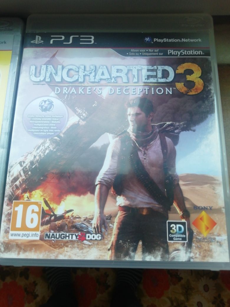 Uncharted 1,2,3 PS3