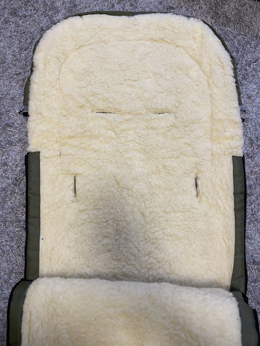 Зимовий конверт на овчині для коляски