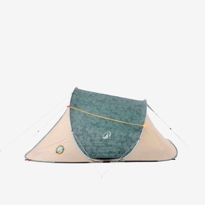 Tenda de Campismo instantânea 3 lugares 2 SECONDS edição limitada,