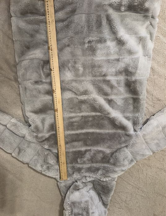 Штучна шуба шубка сіра жіноча шубка женская еко