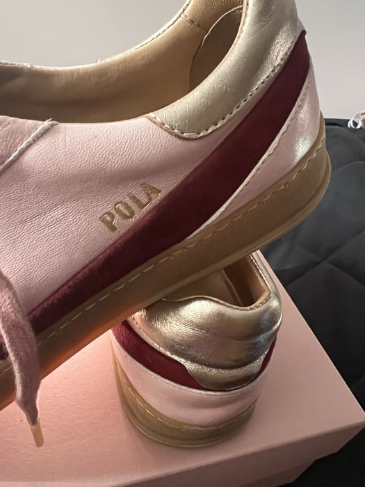 POLA sneakersy skóra naturalna jakość R.41