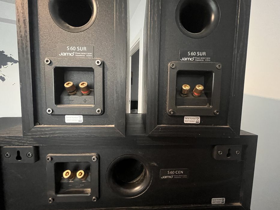 Zestaw kina domowego amplituner Pioneer VSX-920 + kolumny Jamo s606