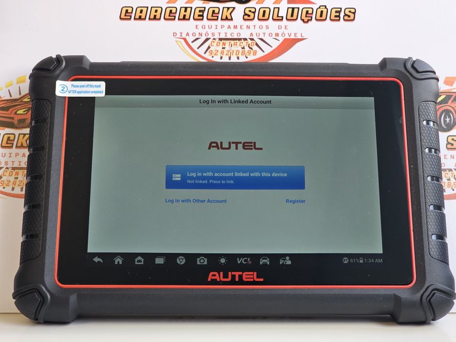 Autel MaxiCOM MK900-BT Bluetooth
- Maquina de Diagnóstico Profissional