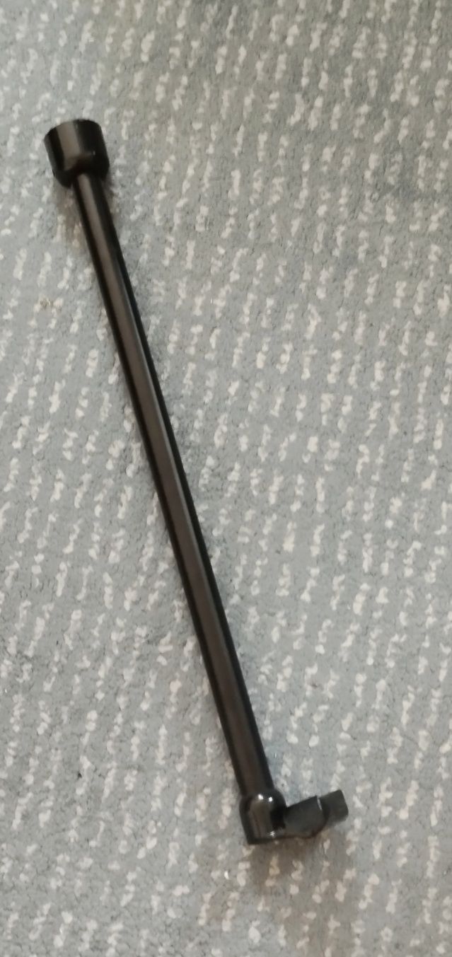 Suporte de teto para varão de duche
