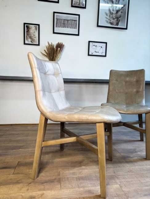 Zestaw 2 krzeseł NEBA VINTAGE SAND