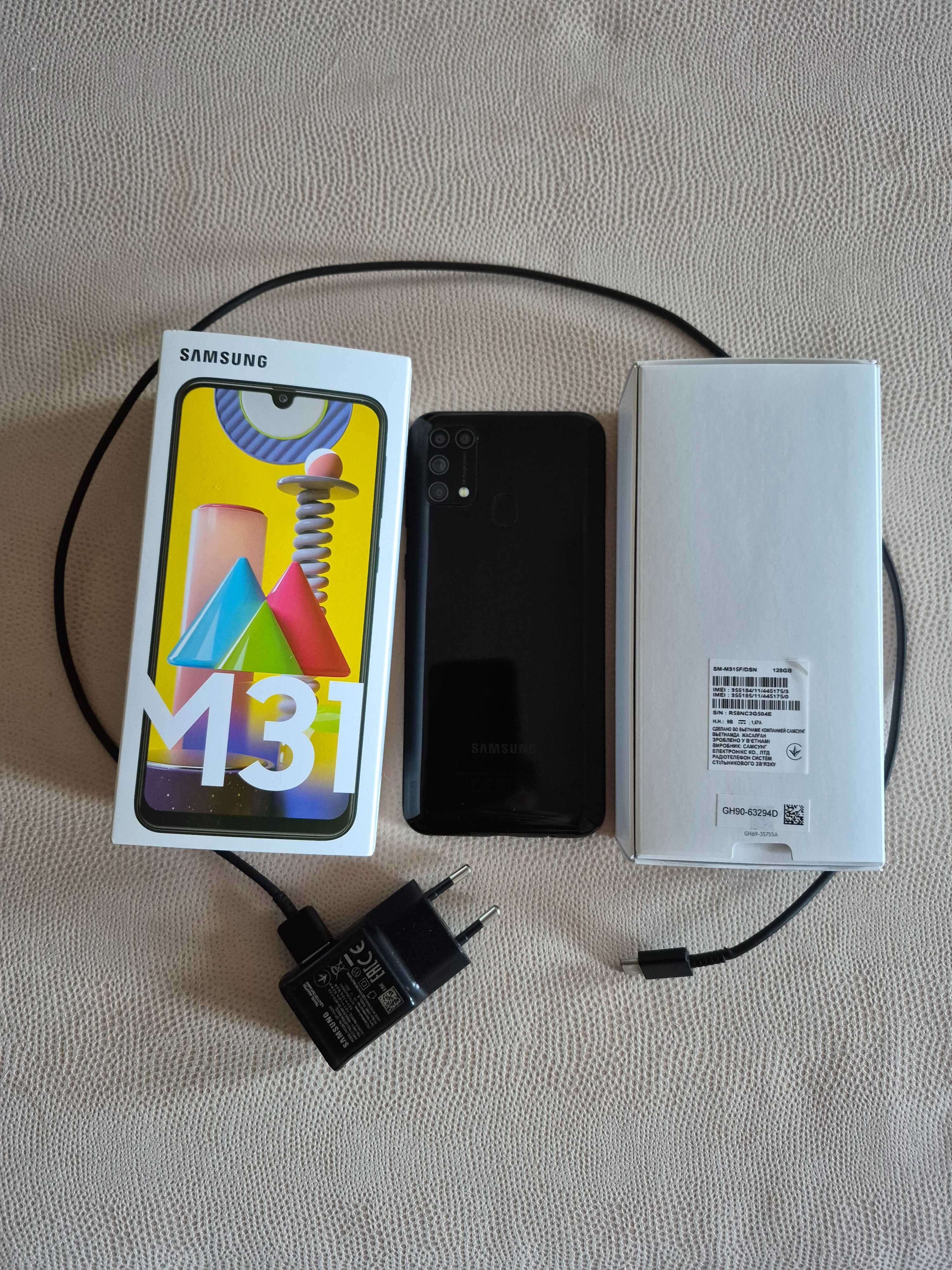 Samsung Galaxi M 31, дисплей 6,4 " Память 128, ОЗУ 6 ГБ