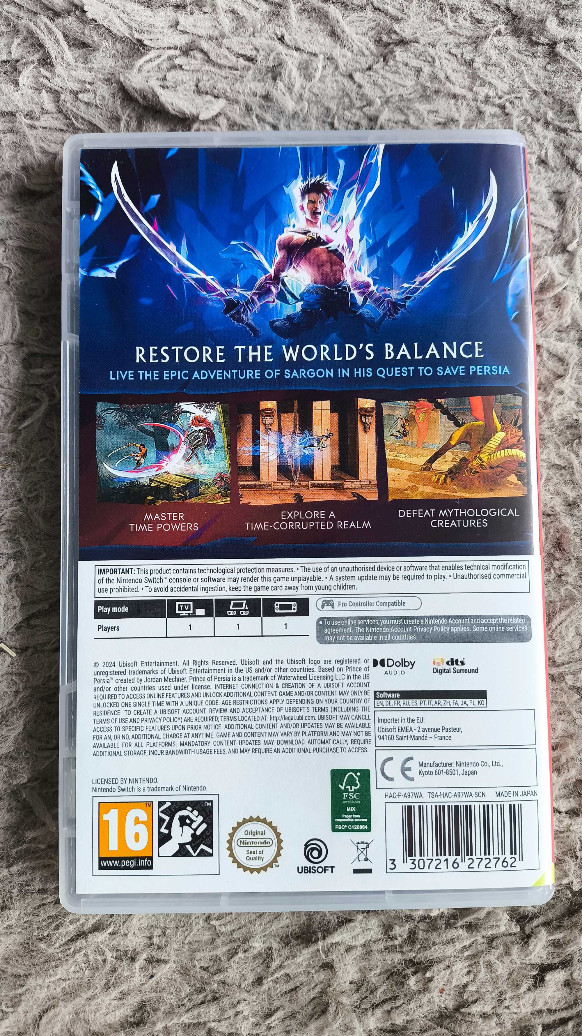 Gra Prince of Persia The Lost Crown Nintendo Switch - Wawa