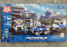 METROPOLIS Police Station klocki Elefun 673 elementy NEW