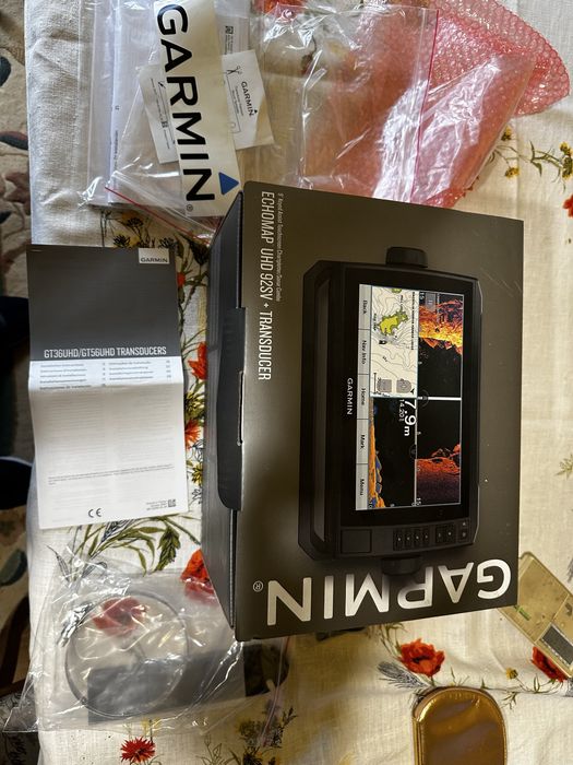 Echosonda Garmin UHD 92SV, przetwornik GT56 . Kpl. Zestaw