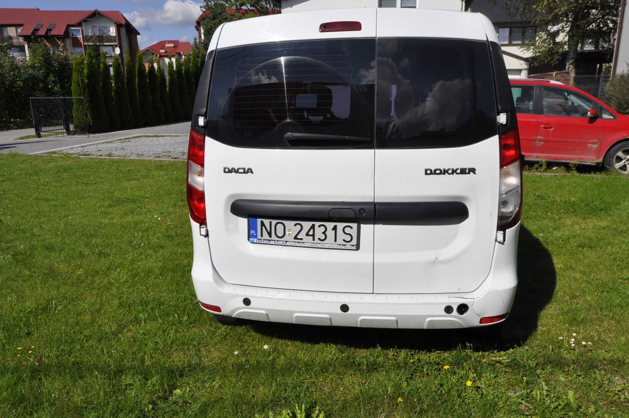 Dacia Dokker 1.5 dCi 2018 faktura vat 5 osobowy klimatyzacja