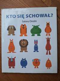 Książka "Kto się schował " Satoru Onishi