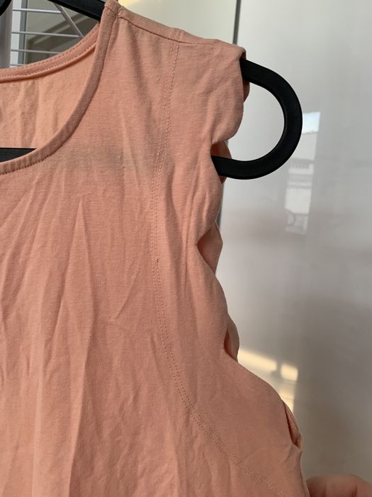 Koralowa śliczna sukienka ciążowa ASOS rozm.M