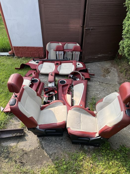 Wnętrze  tapicerka Renault Megane 3 CC cabrio Floride
