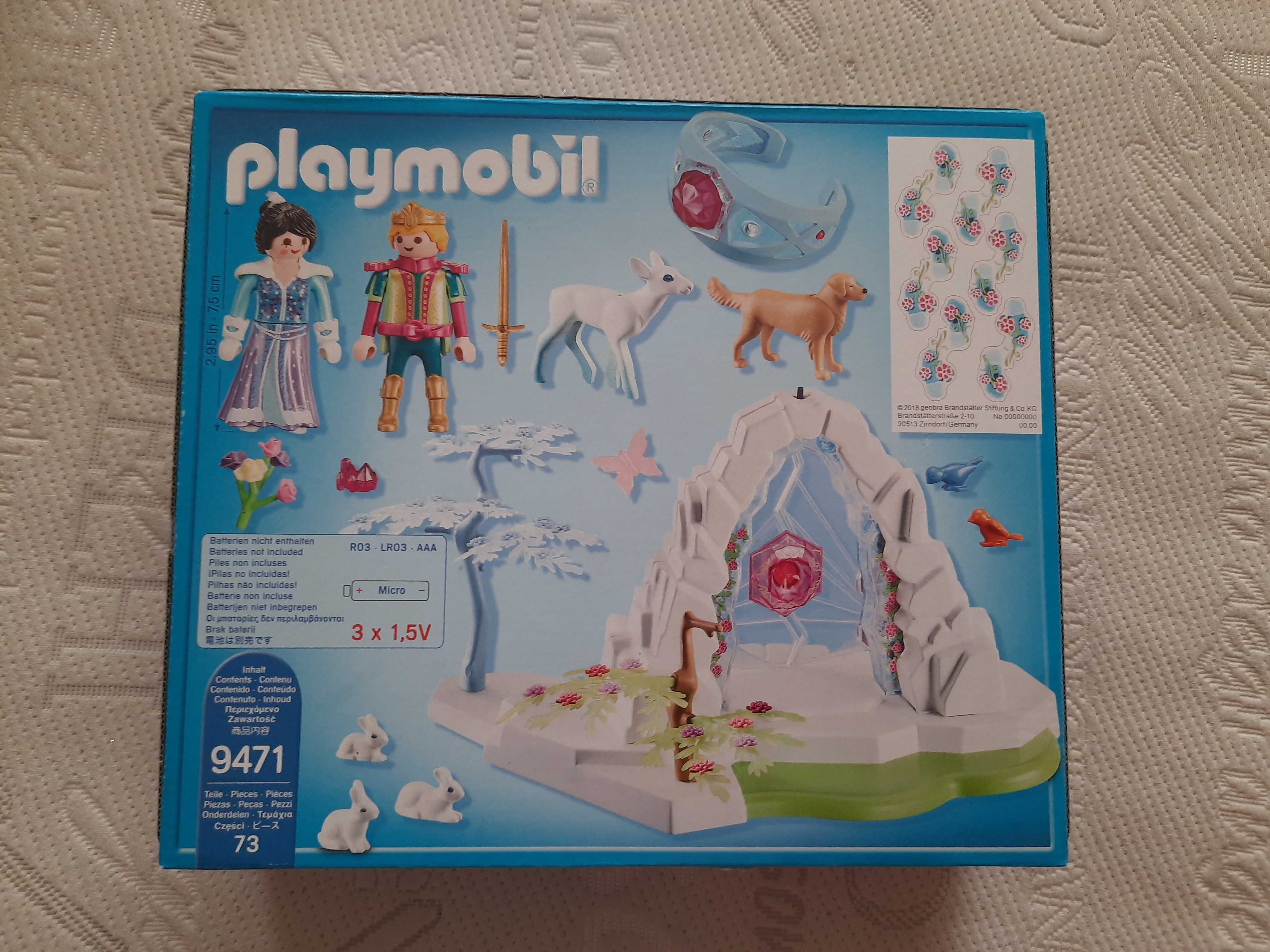 конструктор Playmobil 9471 хрустальные ворота в зимний сад