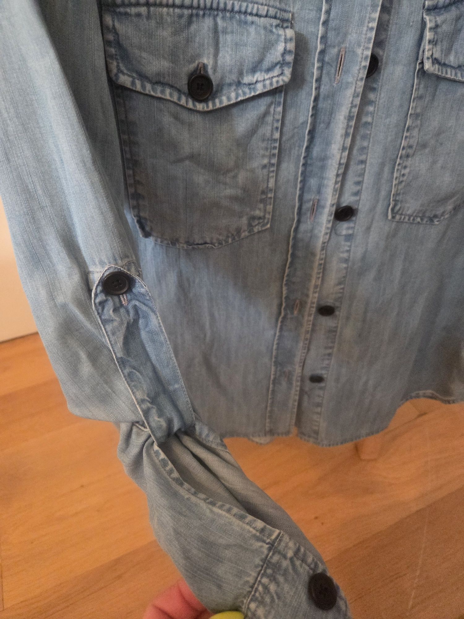 Koszula jeans damska Zara