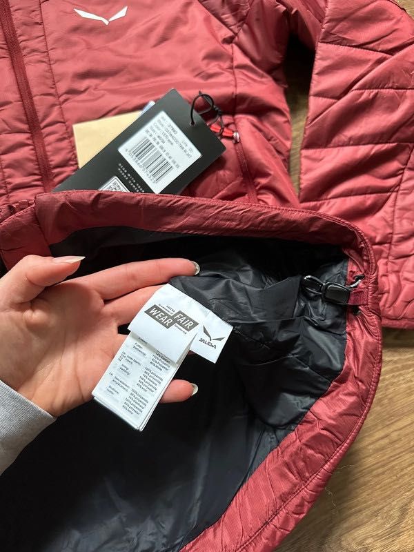 Kurtka puchowa Salewa Catinaccio Tirol Wool wełna tyrolska góry