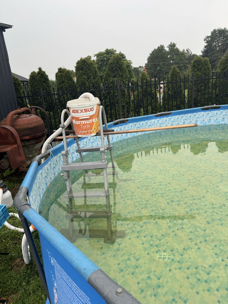 basen stelażowy bestway okrągły 457x107