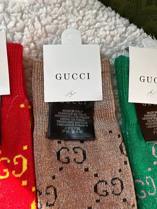 Podkolanówki Gucci nowe metka logo