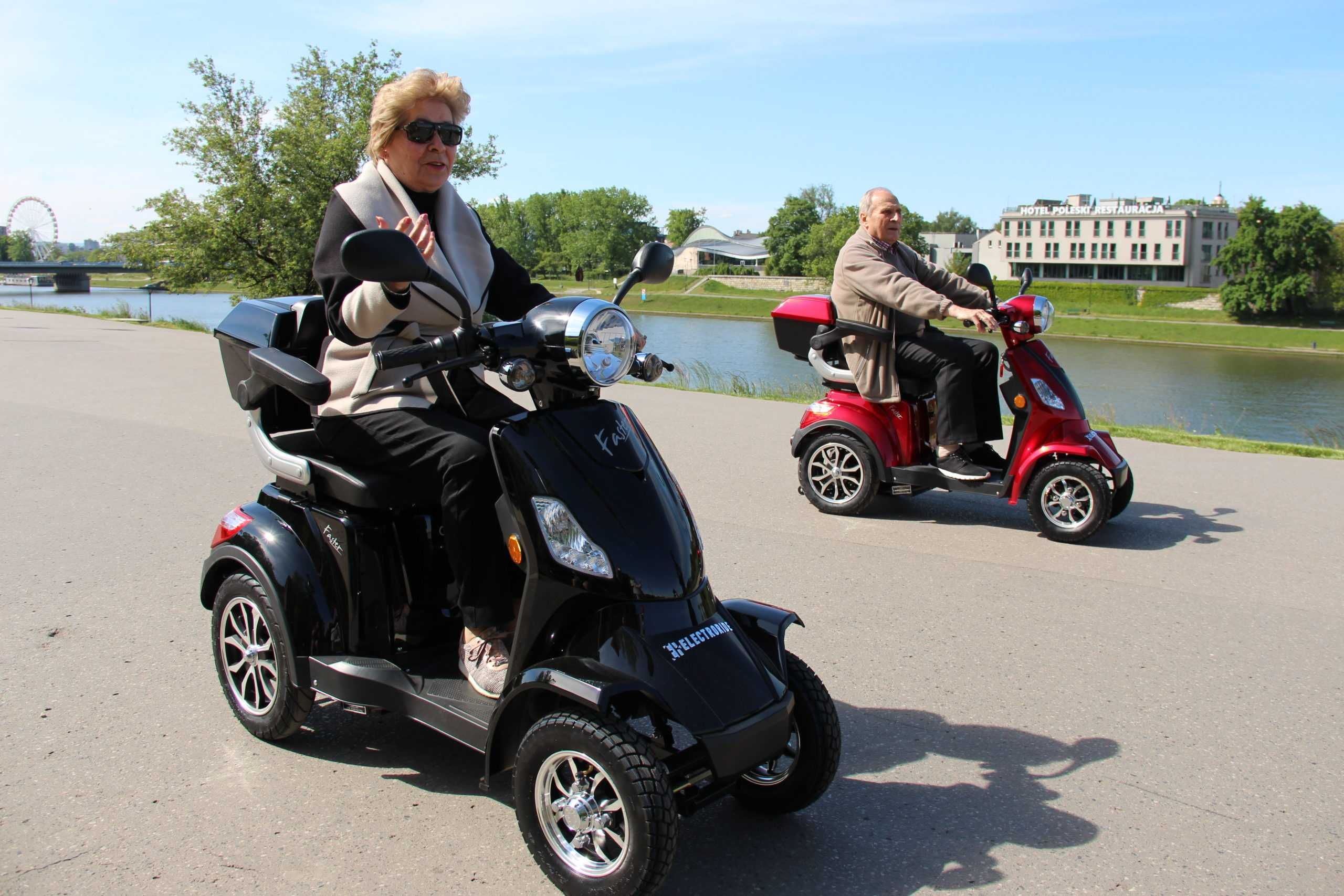 Skuter elektryczny. Refundacja PEFRON . Electroride Faster