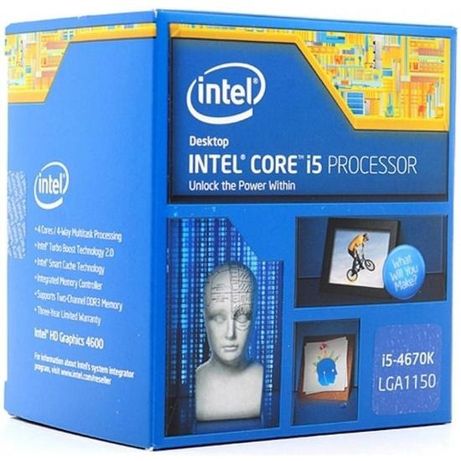 Intel i5-4670K (3.4 Ghz) - Processador (CPU) - Socket (LGA) 1150 (5)