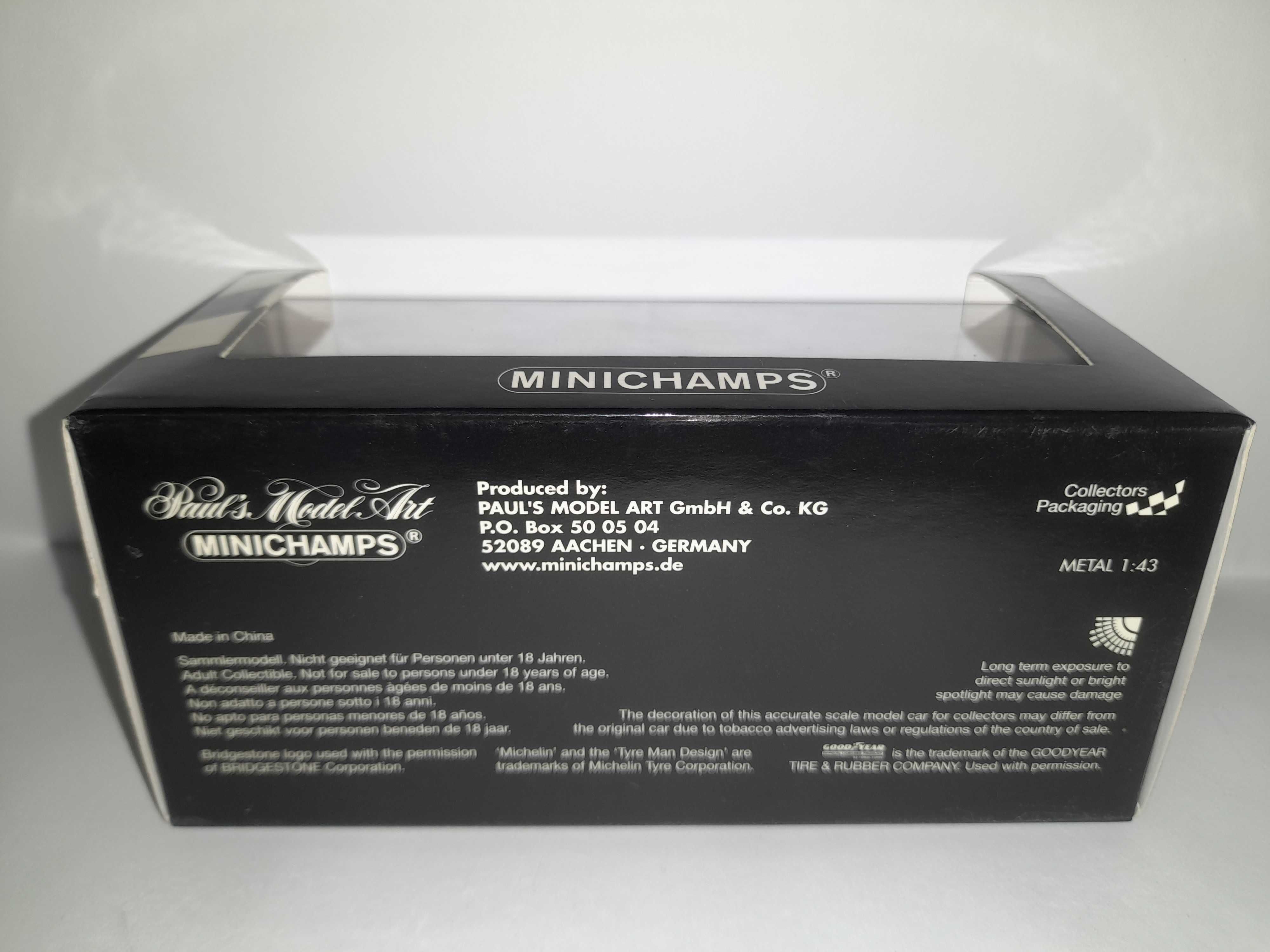 1:43 Minichamps Porsche 911 GT3 RS Limited Edition