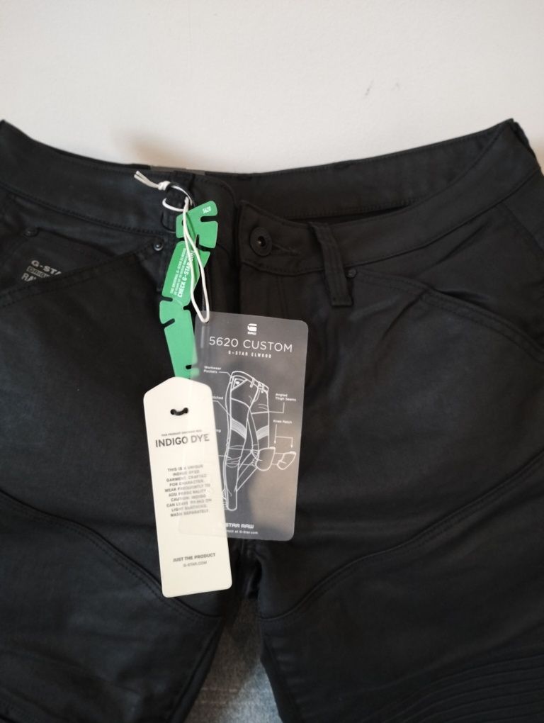 G-Star Raw jeansy 5620 Custom Mid Skinny damskie medium waist