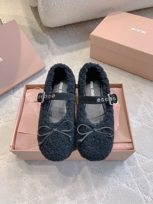 Лоферы мюли Miu Miu миу міу под заказ премиум жіночі балетки