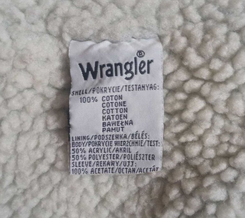 Чоловіча джинсова куртка / Шерпа Wrangler Western XL