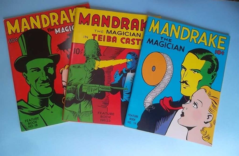 "Mandrake the Magician" - 3 álbuns - Ed. David McKay Co. , 1993.